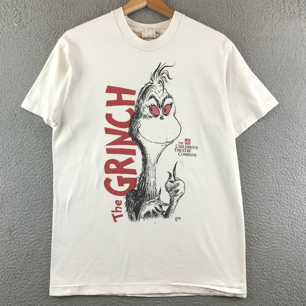 Vintage Dr. Seuss The Grinch T-Shirt Children's Theatre Company Medium
